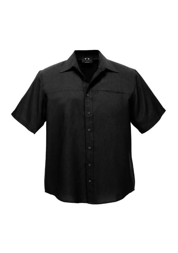 Short Sleeve Oasis Shirt - Men - Black