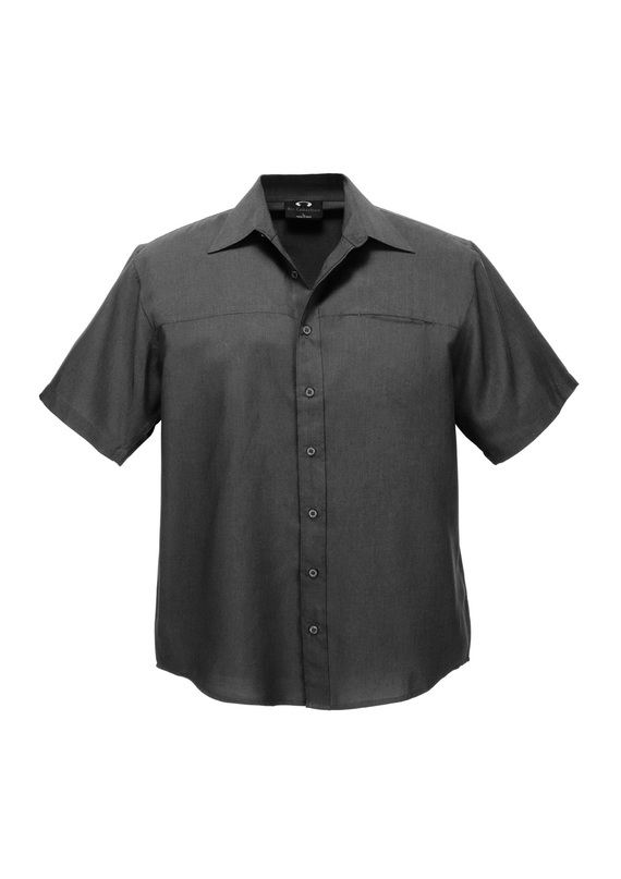Short Sleeve Oasis Shirt - Men - Charcoal
