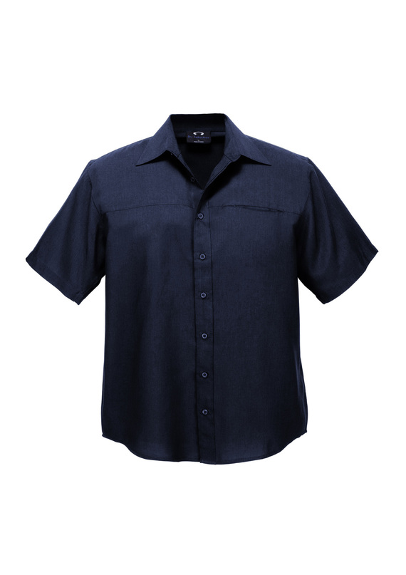 Short Sleeve Oasis Shirt - Men - Navy
