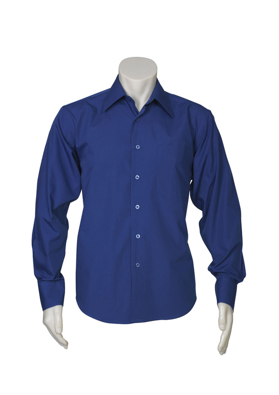 Long Sleeve Metro Shirt - Men - Royal