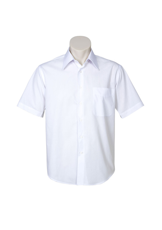 Short Sleeve Metro Shirt - Men - White