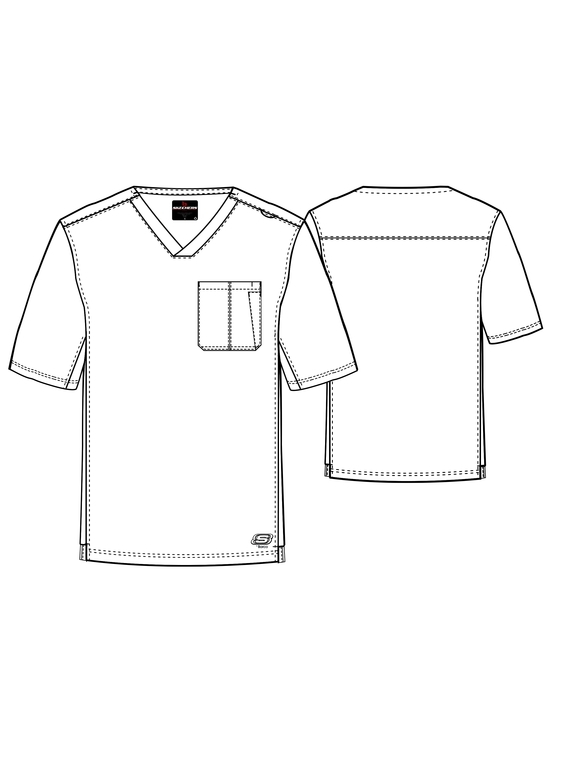 Skechers Structure Scrub Top - Men
