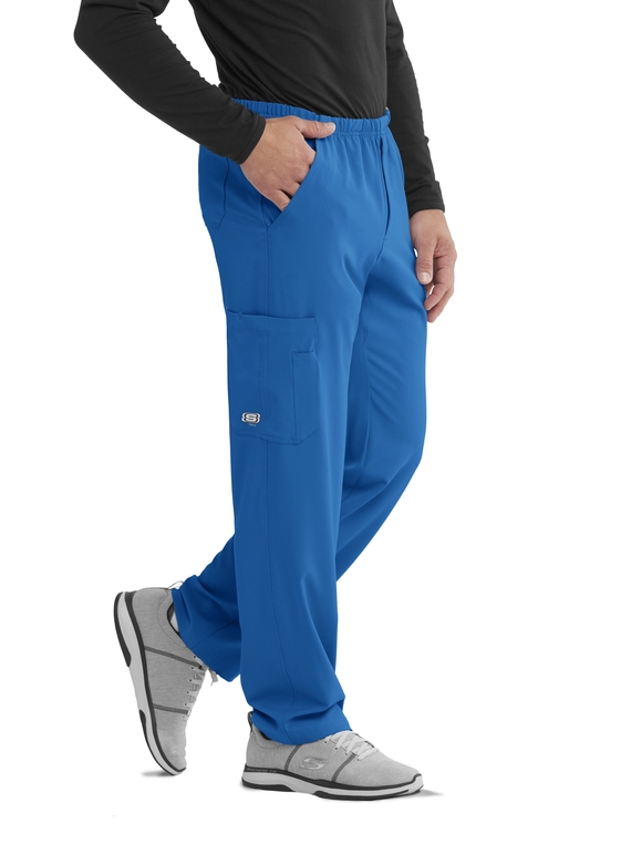 Skechers Structure Scrub Pant - Men - 08 New Royal