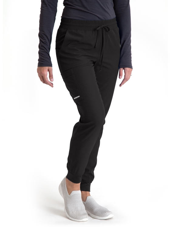 Skechers Theory Jogger Scrub Pant - Women - 01 Black