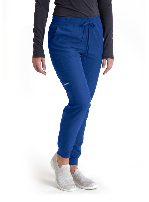 Skechers Theory Jogger Scrub Pant - Women - 08 New Royal