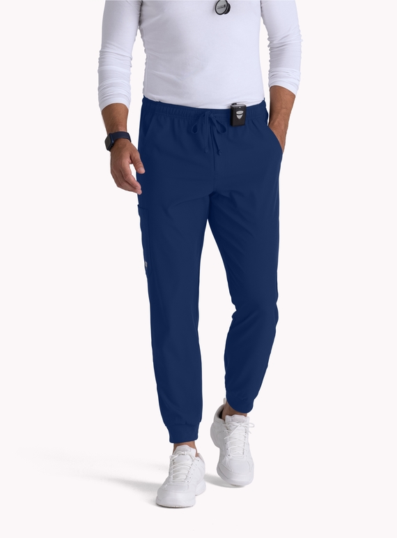 Skechers Structure Jogger Scrub Pant - Men - 41 Navy