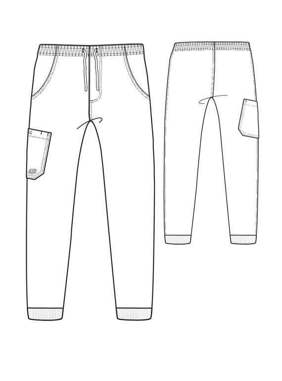 Skechers Structure Jogger Scrub Pant - Men