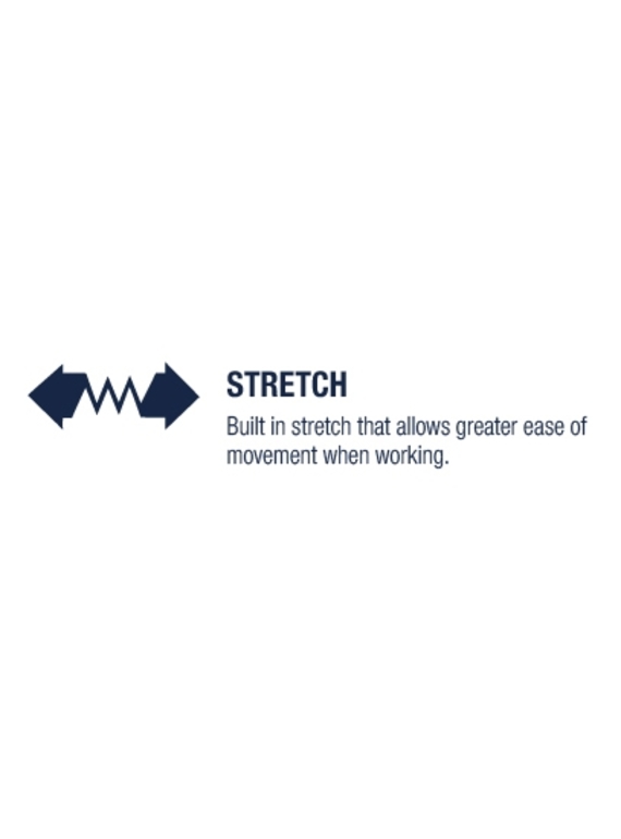 Stretch Cotton Drill Cargo Work Shorts