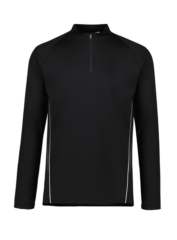 Balance Mid-Layer Top - Youth - Black/White 