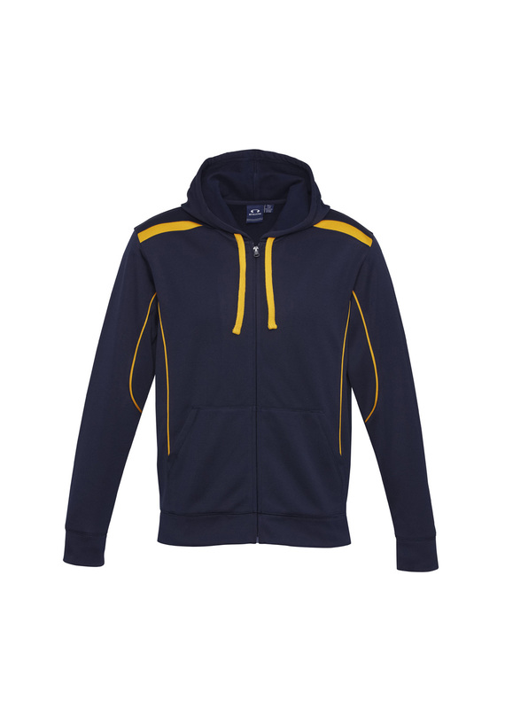 United Contrast Hoodie - Unisex - Navy/Gold