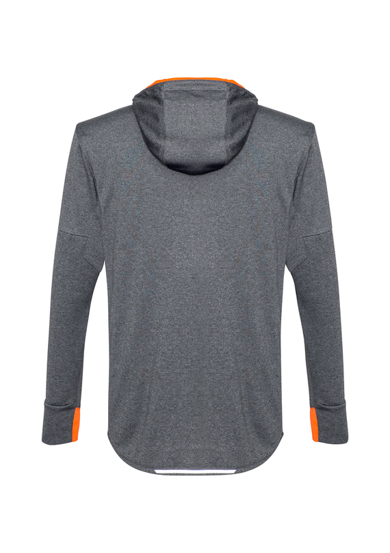 Pace Breathable Warm Up Hoodie - Men - Back View