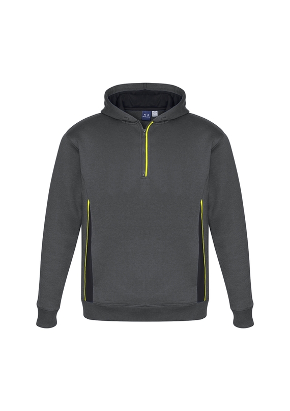Renegade Brushed Fleece Sports Hoodie - Youth - Grey/Black