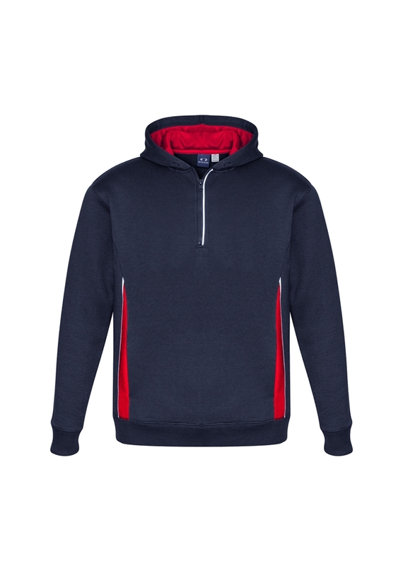 Renegade Brushed Fleece Sports Hoodie - Youth - Navy/Red
