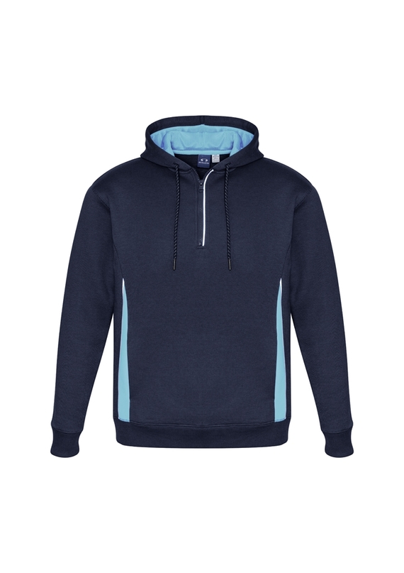 Renegade Brushed Fleece Warm Sports Hoodies - Unisex/Adult - Navy/Sky
