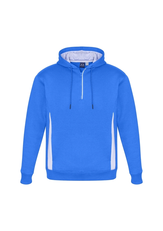 Renegade Brushed Fleece Warm Sports Hoodies - Unisex/Adult - Royal/White