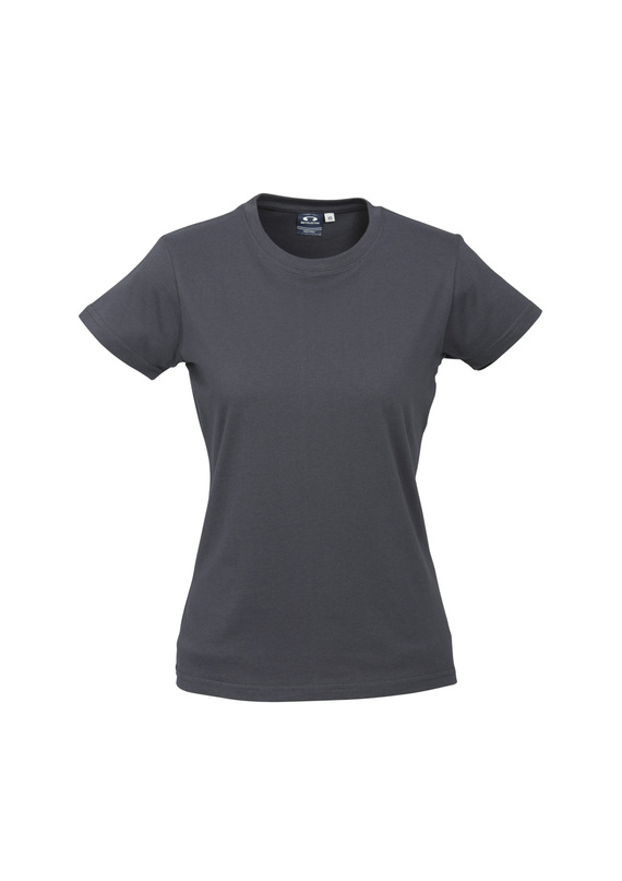 Ice Cotton Tee Shirt - Women - Charcoal