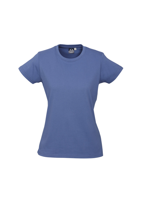 Ice Cotton Tee Shirt - Women - Denim