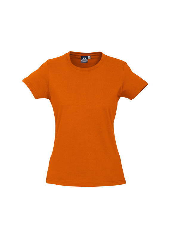 Ice Cotton Tee Shirt - Women - Fluoro Orange