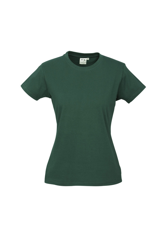 Ice Cotton Tee Shirt - Women - Forest