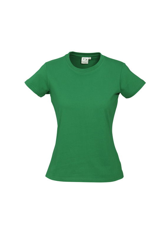 Ice Cotton Tee Shirt - Women - Kelly Green