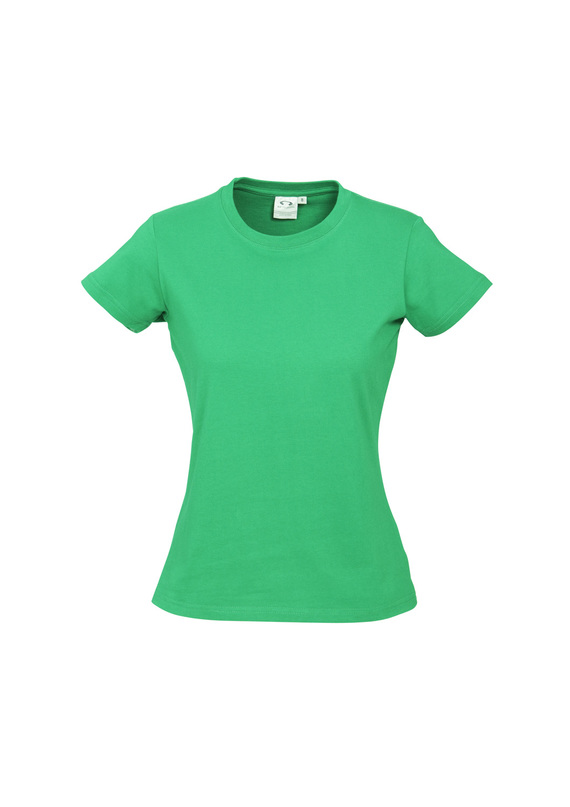 Ice Cotton Tee Shirt - Women - Neon Green