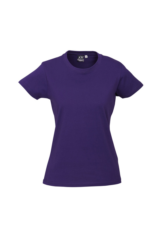 Ice Cotton Tee Shirt - Women - Purple