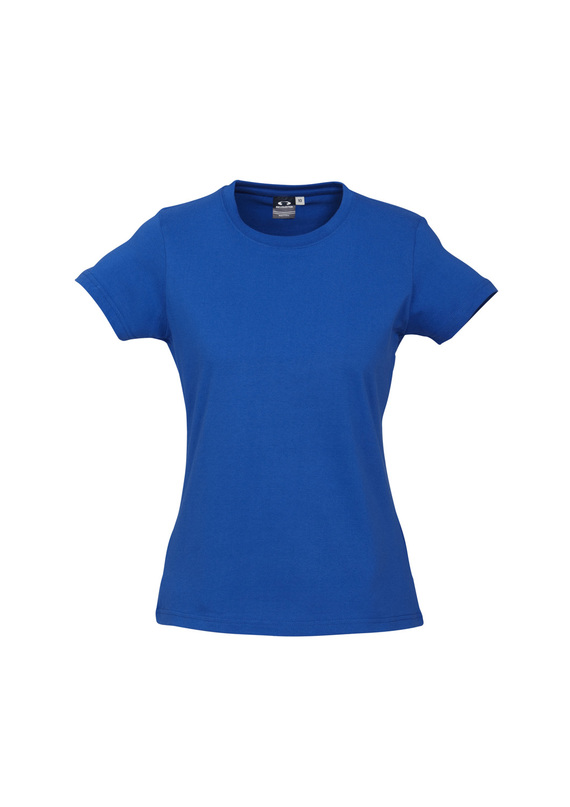 Ice Cotton Tee Shirt - Women - Royal