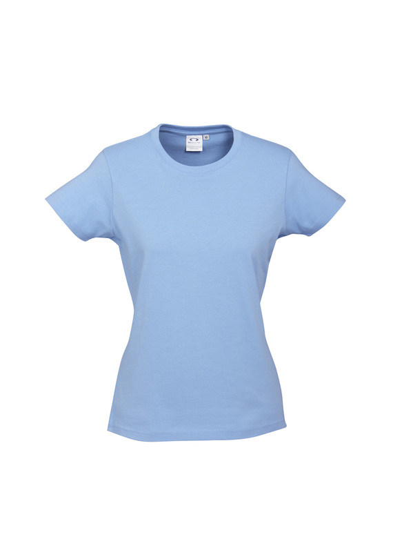Ice Cotton Tee Shirt - Women - Spring Blue