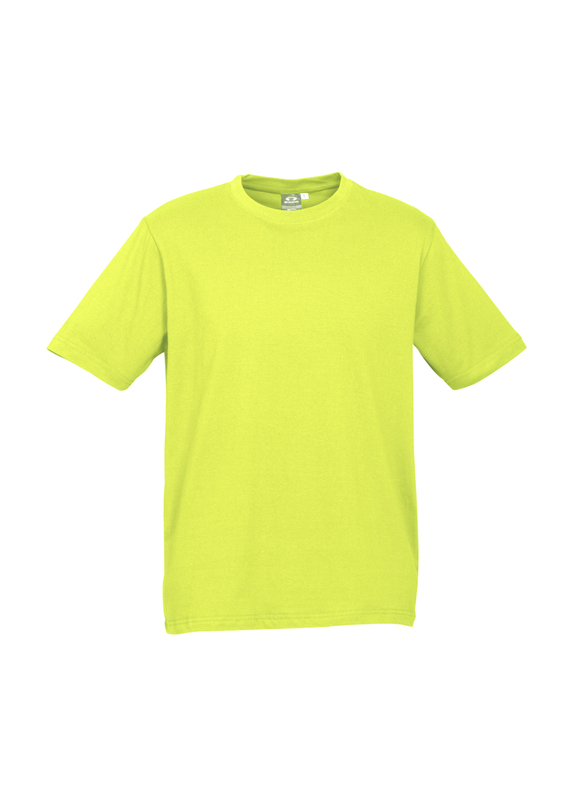 Ice Cotton Tee Shirt - Men - Fluoro Yellow/Lime