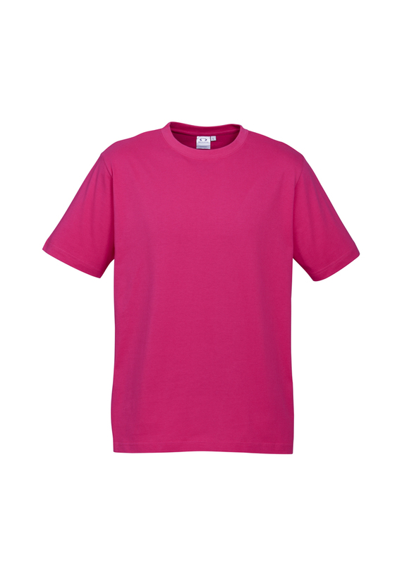 Ice Cotton Tee Shirt - Men - Fuchsia