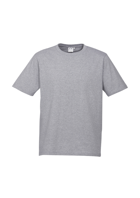 Ice Cotton Tee Shirt - Men - Grey Marle