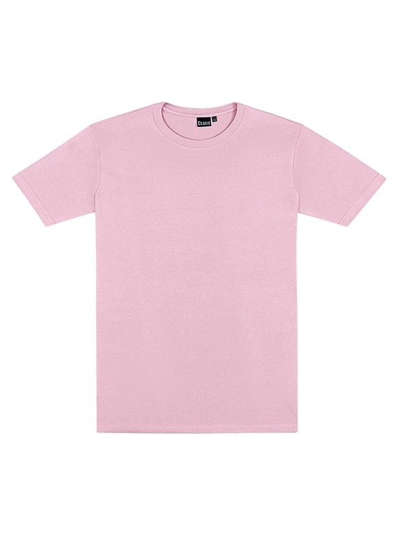Outline Cotton Tee - Youth - Pale Pink