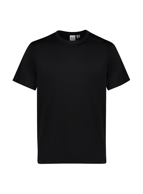 Action recycled polyester Tee - Men - Black