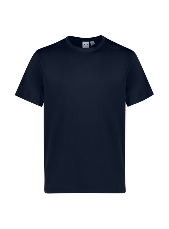 Action recycled polyester Tee - Men - Navy