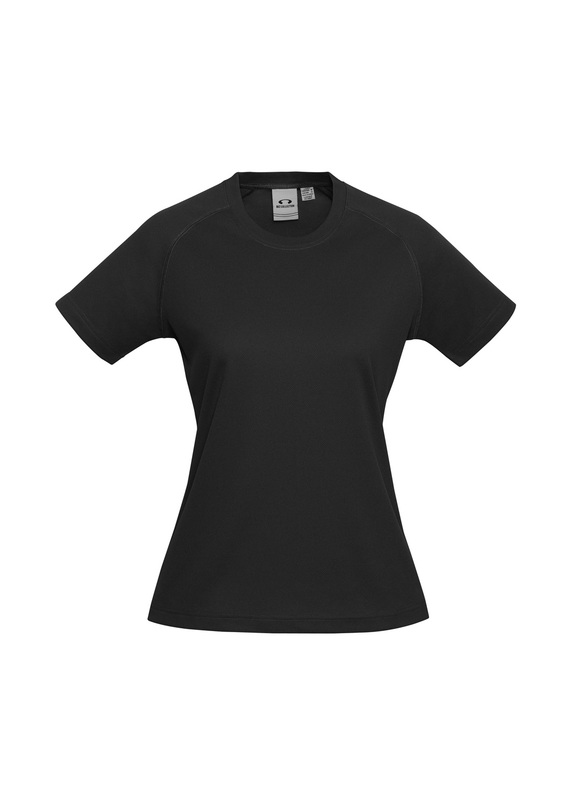 Sprint BIZCOOL Sports Tee - Women - Black