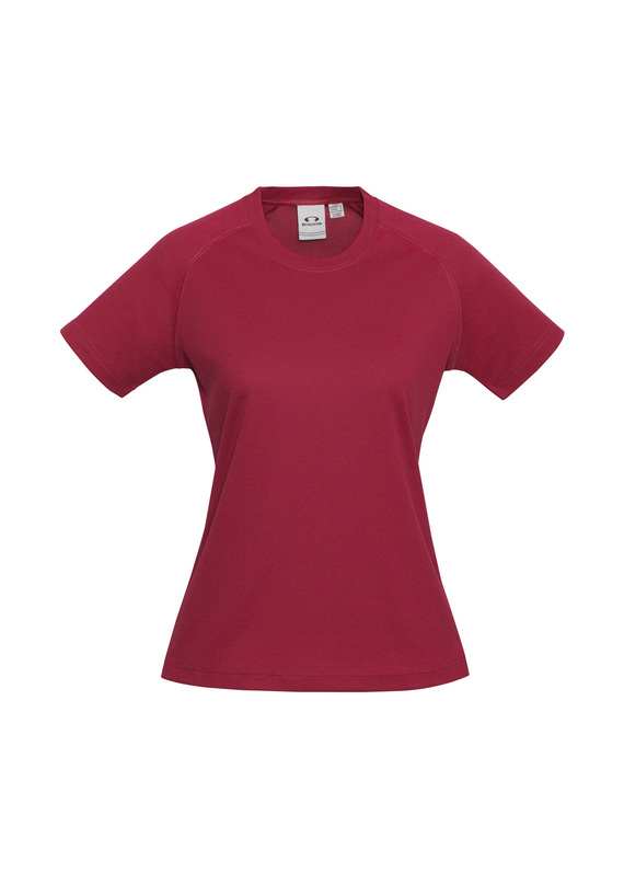Sprint BIZCOOL Sports Tee - Women - Red