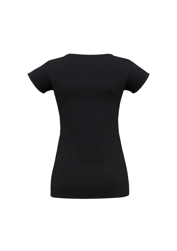 Viva V-Neck Stretch Tee - Women - Back View