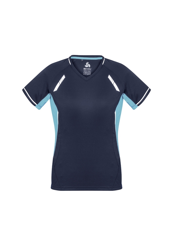 Renegade BIZCOOL Sports Tee - Women - Navy/Sky