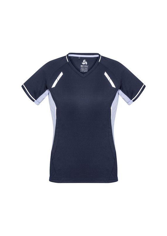 Renegade BIZCOOL Sports Tee - Women - Navy/White
