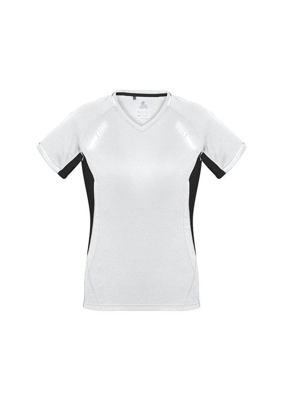 Renegade BIZCOOL Sports Tee - Women - White/Black