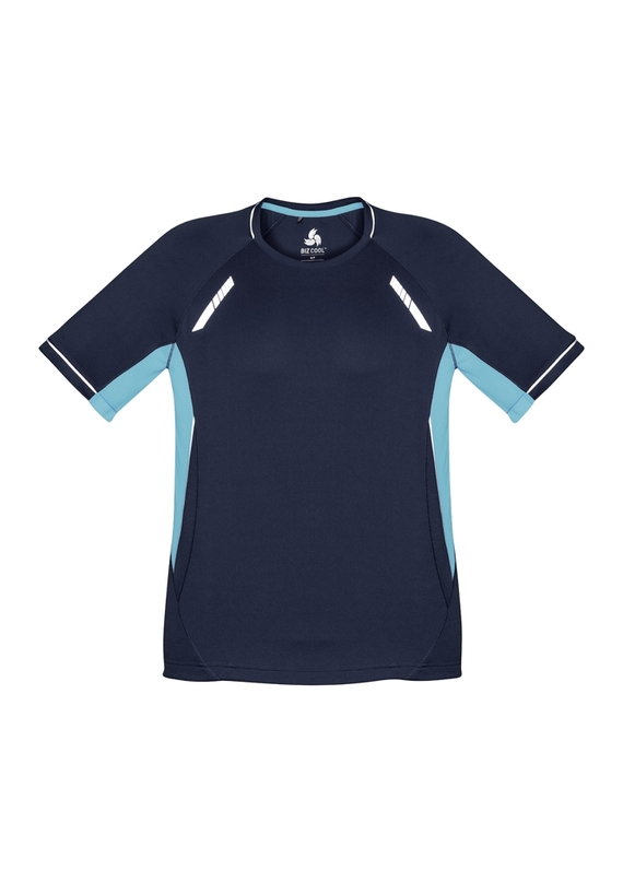 Renegade BIZCOOL Sports Tee - Youth - Navy/Sky