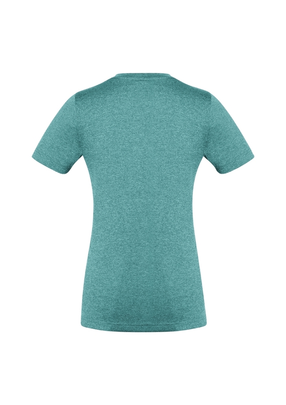 Aero BIZ COOL Cotton-feel Tee Shirt - Women - Back View
