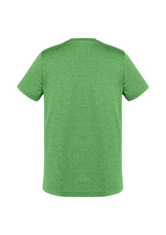 Aero BIZ COOL Cotton-feel Tee Shirt - Men - Back View