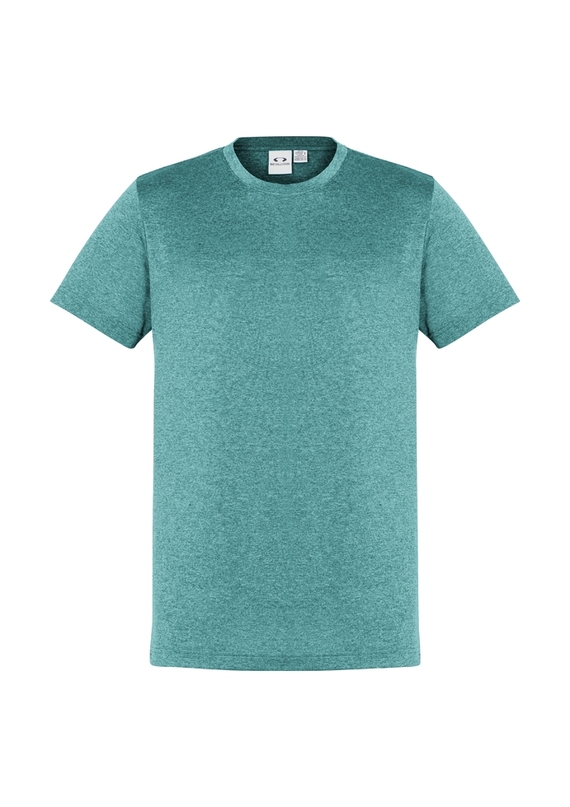 Aero BIZ COOL Cotton-feel Tee Shirt - Men - Teal