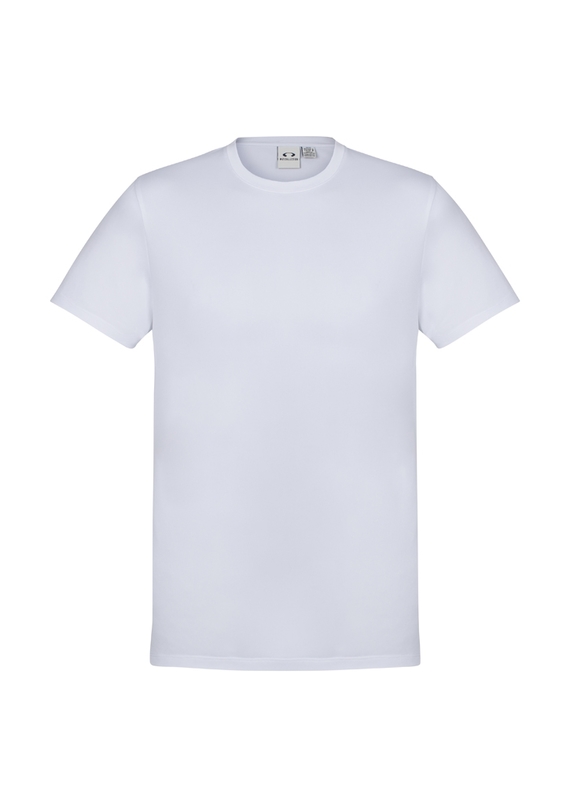 Aero BIZ COOL Cotton-feel Tee Shirt - Men - White