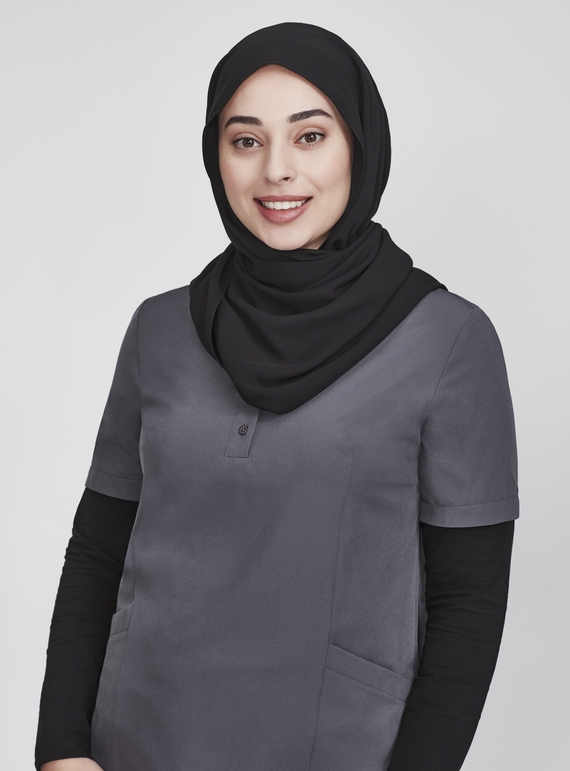 Hijab - Women - Black