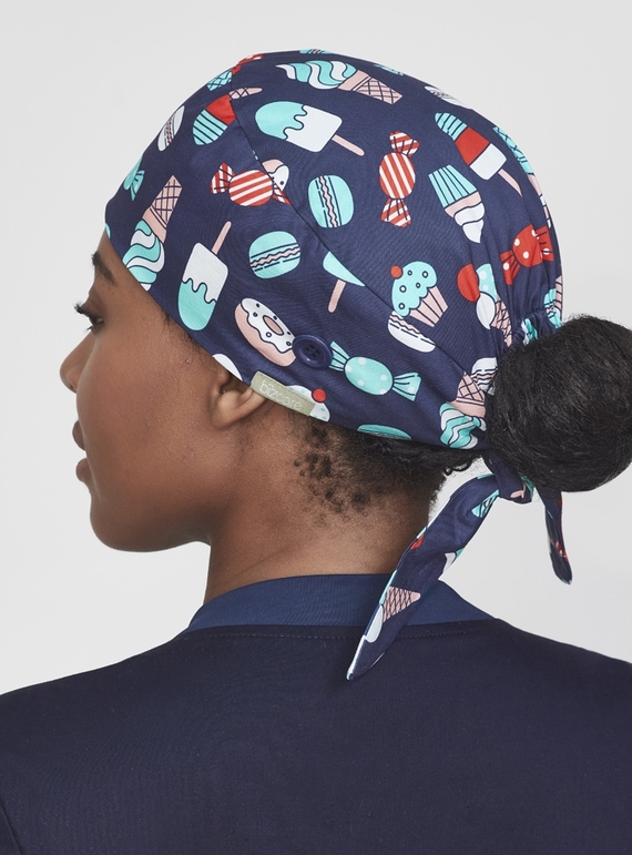 Scrub Cap Printed Cotton - Unisex