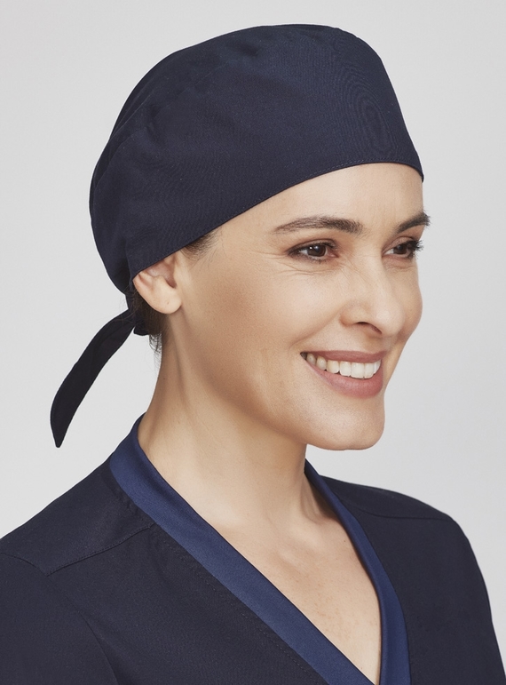 Reversible Scrub Cap - Unisex - Midnight Navy