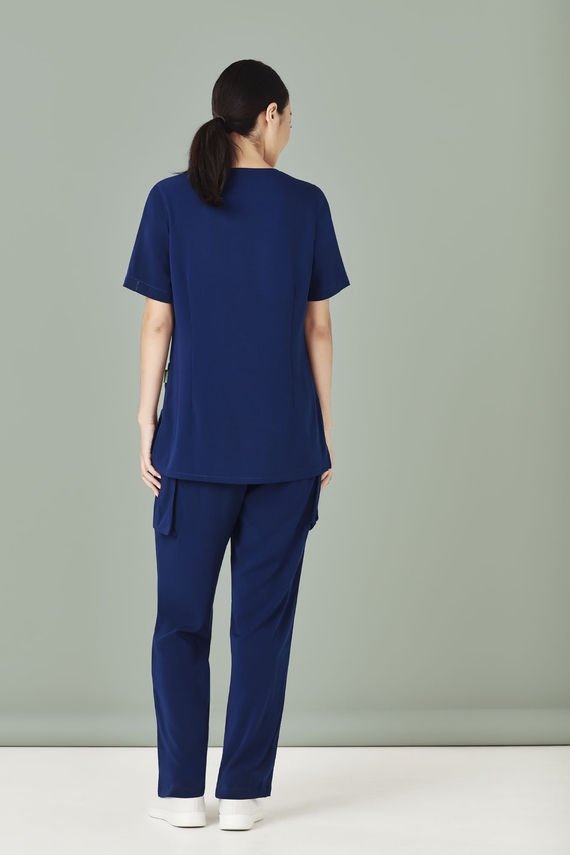 Avery Straight Leg Roll Up Scrub Pants - Women