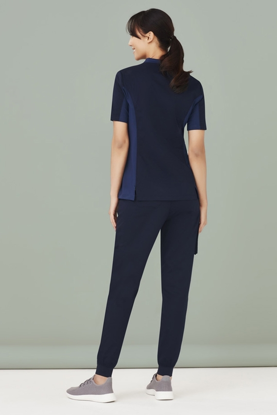 Riley V-Neck Scrub Top - Women - Back